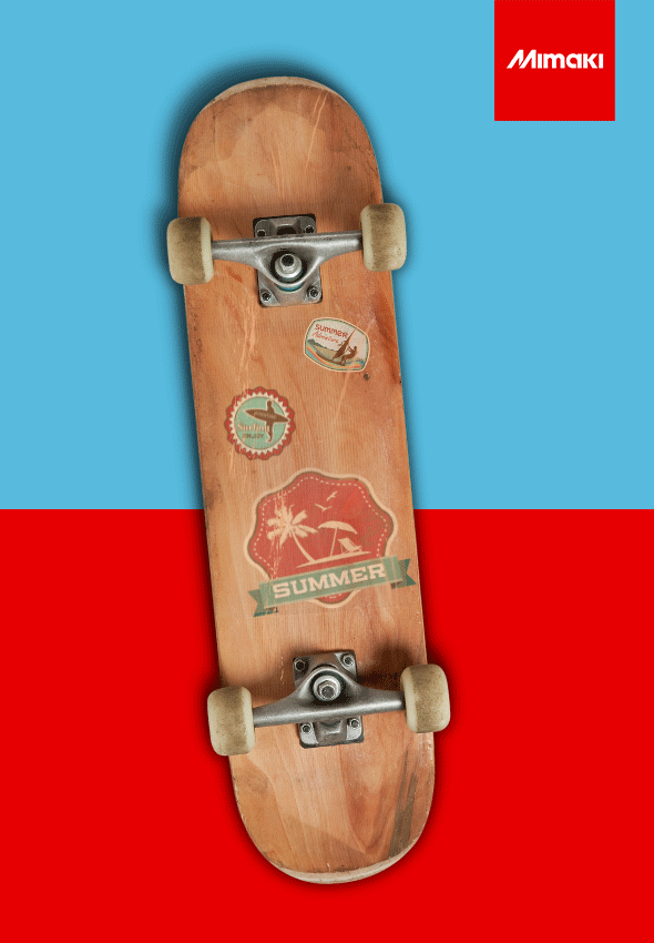 Skatboard-with-Stickers